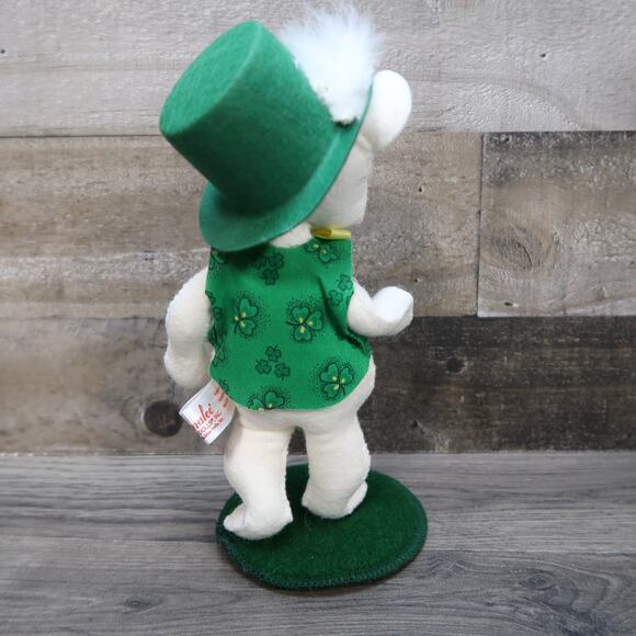 Annalee Doll St Patricks Day Leprechaun Bear Mouse - Picture 5 of 10